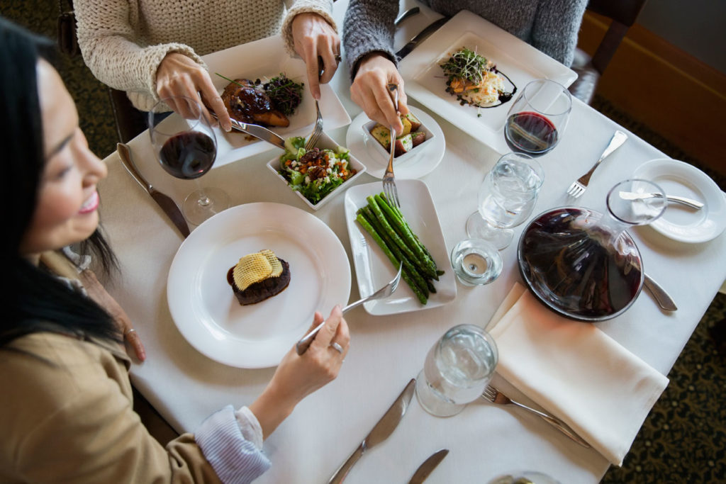 Dining in Canmore