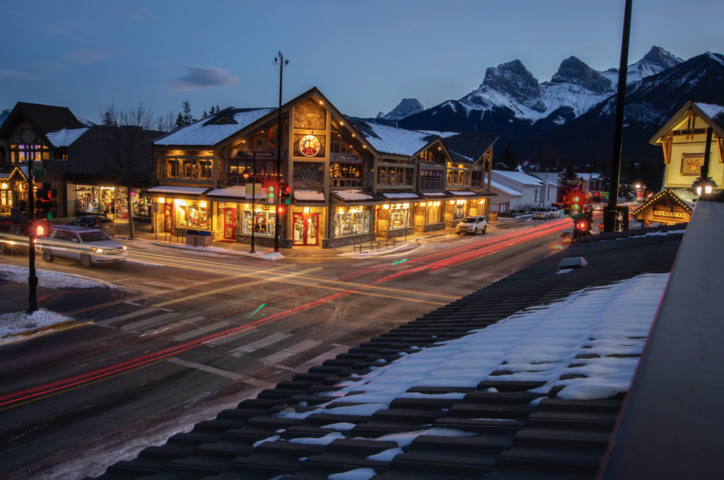 Lights in Canmore - Jackie LaRouche Photo