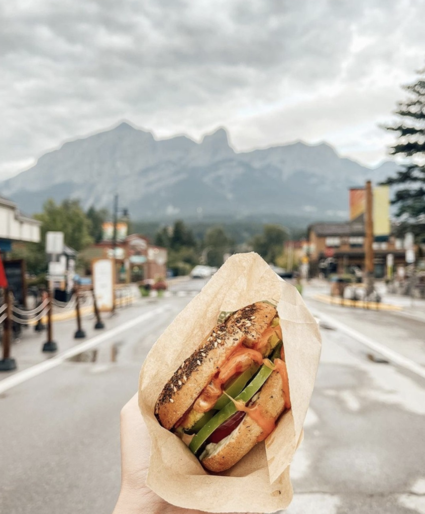 bagel mountains canmore